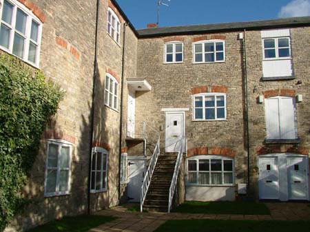 The Captains, the courtyard showing conversion to housing.