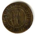 Image of halfpenny token